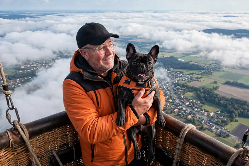 Mit Ballons durch die Wolken: Harry und Buddy – Über Wimsheim